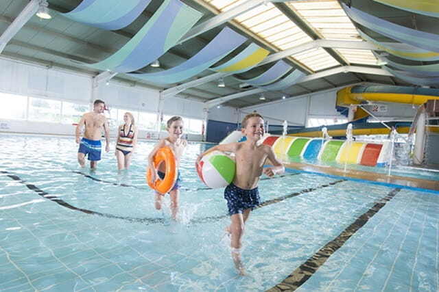 Make a splash in the swimming pool Cayton Bay